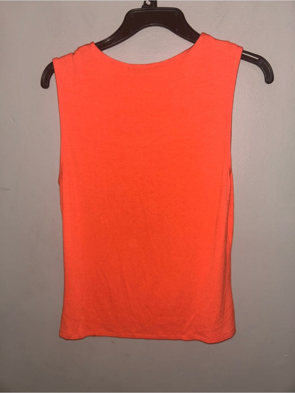 LNA Clothing Shirt - Orange ribbed tank w/cut out - Picture 5 of 8